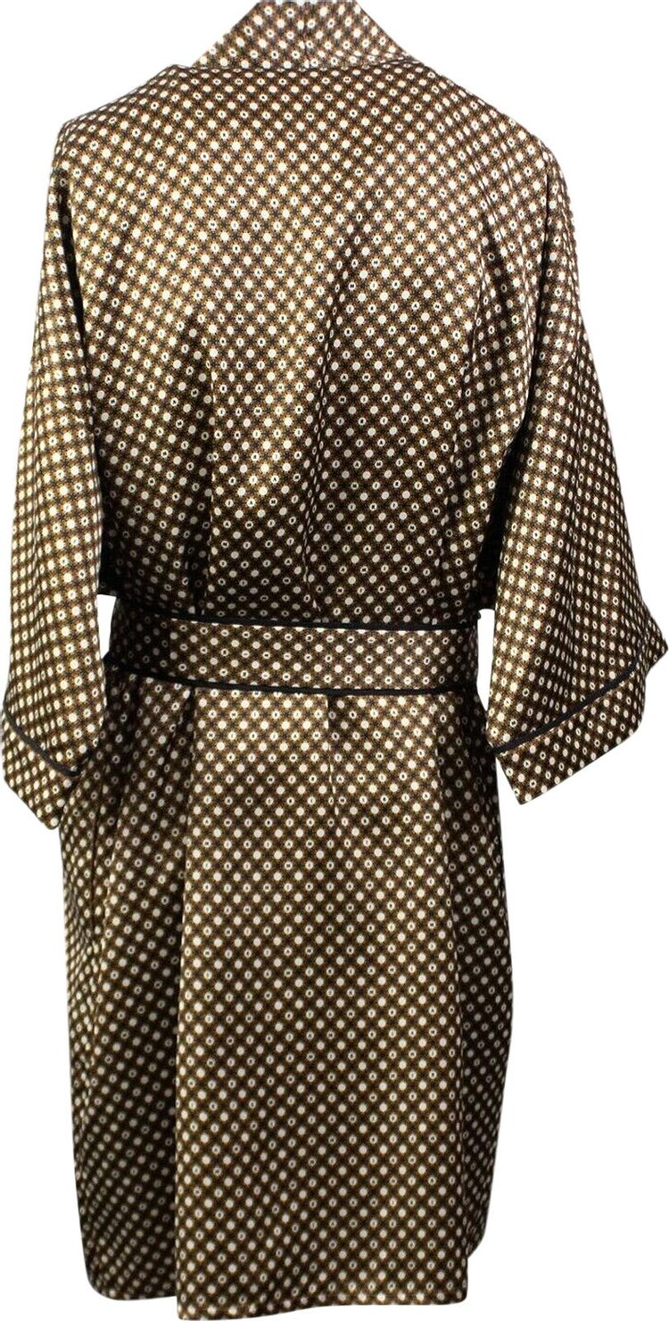 Amiri Poker Chip Pajama Robe Tan