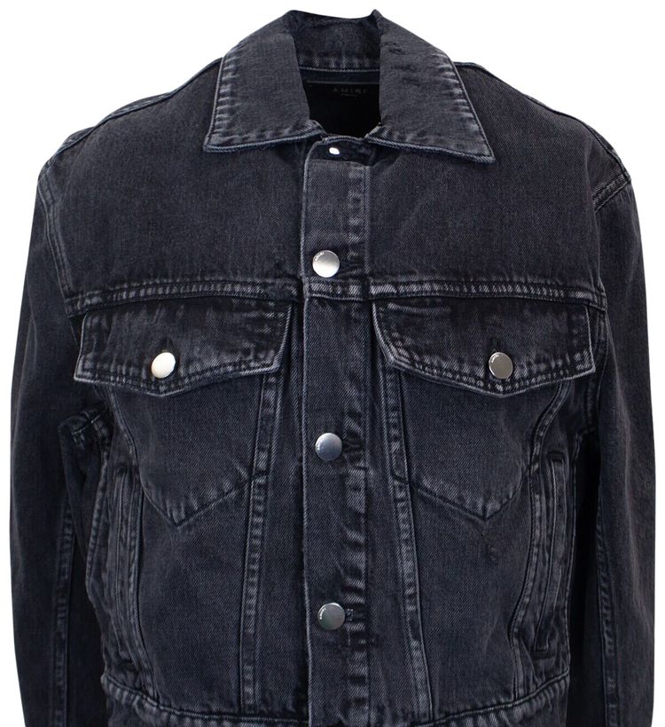 Amiri Core Trucker Jacket Black