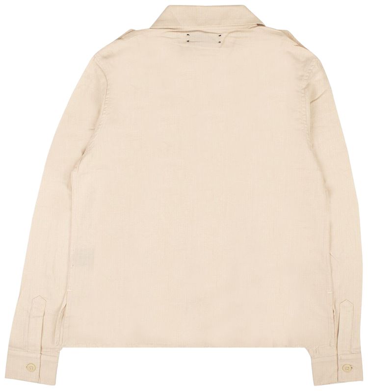 Amiri Double Pocket Military Shirt Beige