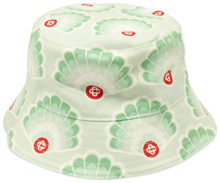 Casablanca Denim Bucket Hat Green
