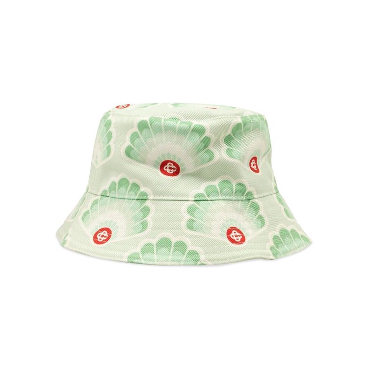 Casablanca Denim Bucket Hat Green