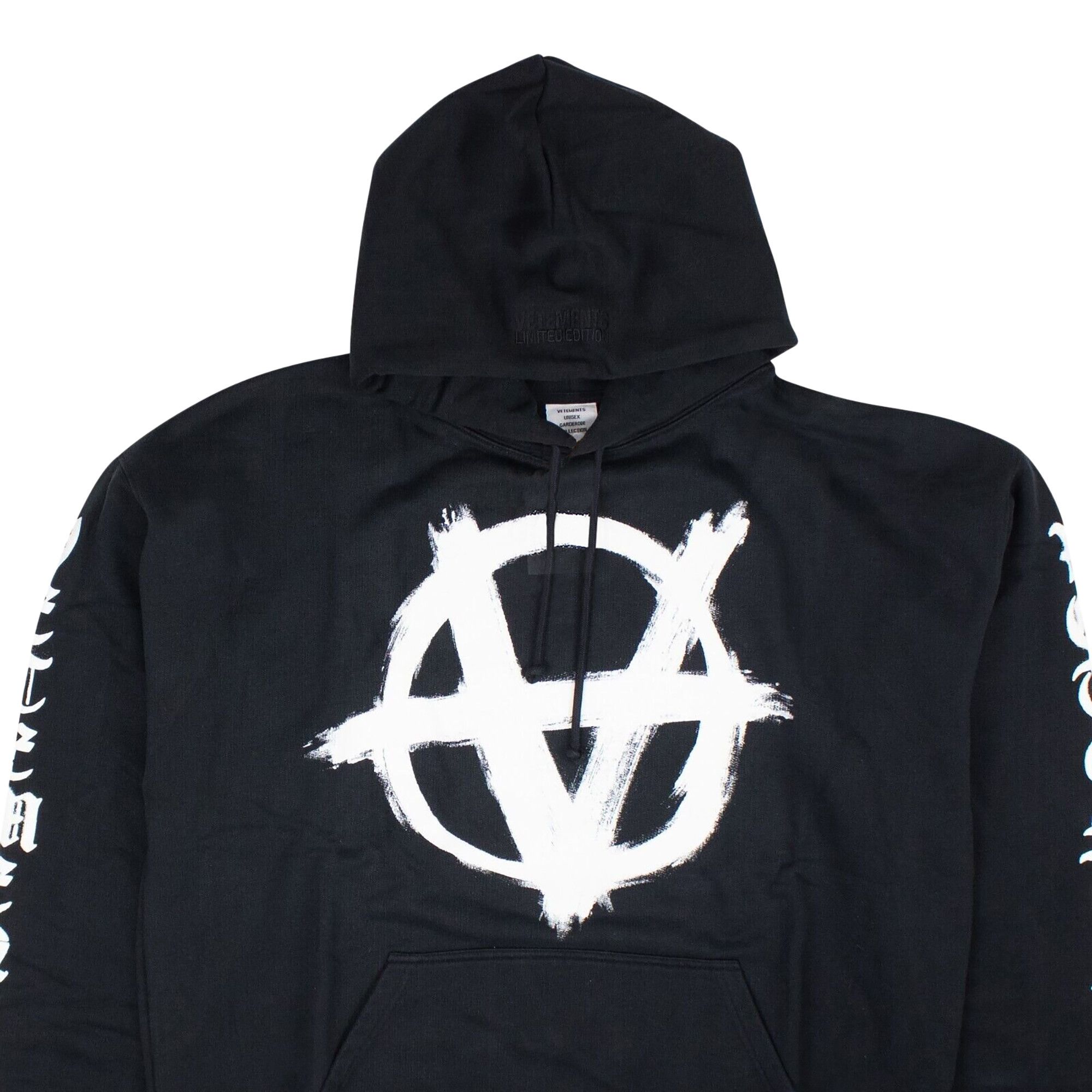 Vetements double sleeve hoodie on sale