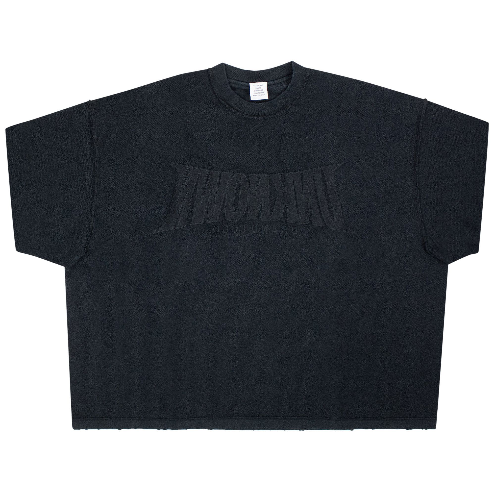 Buy Vetements Dirty Unknown Embroidered Oversized T-Shirt