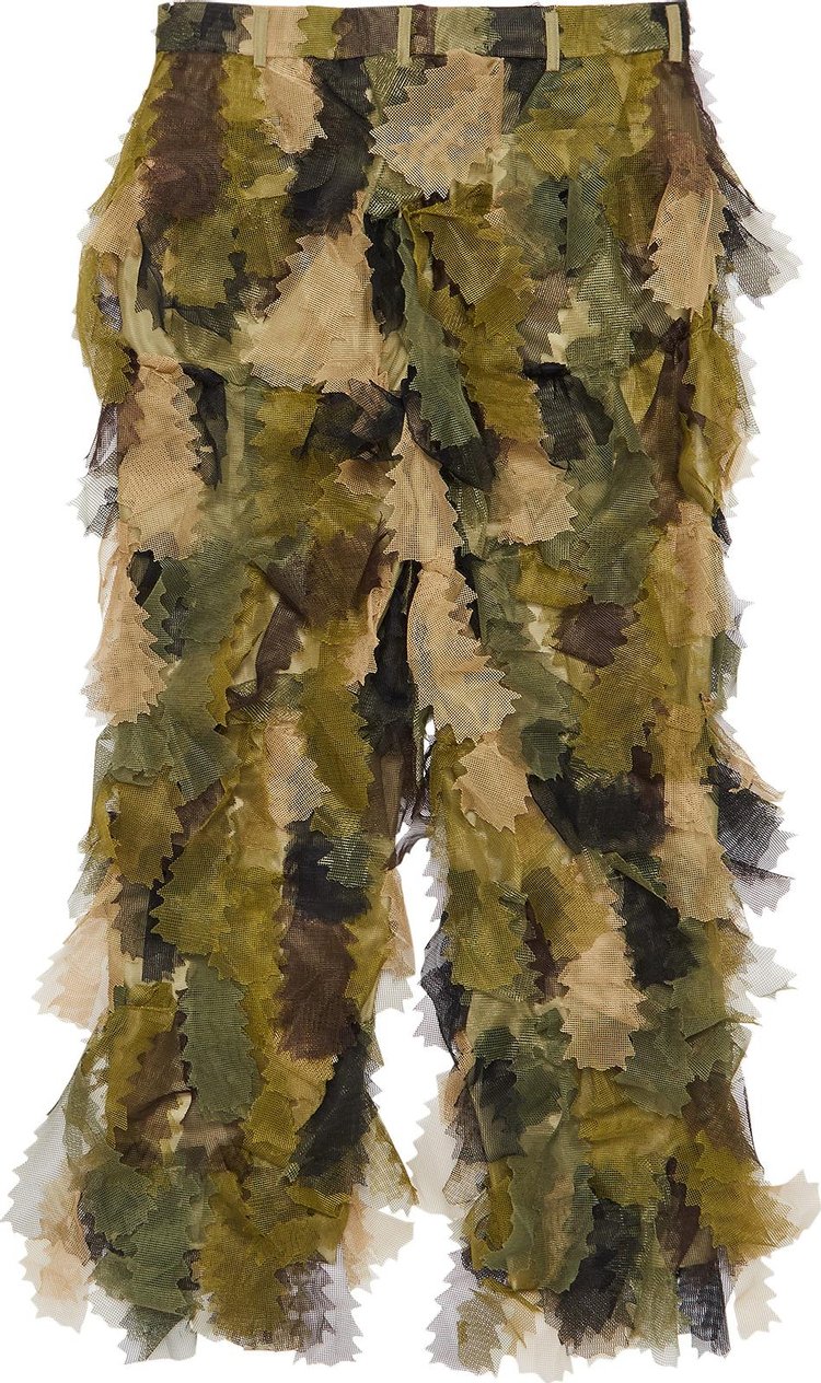 Comme des Garcons Homme Plus Crazy Suits Ghillie Pants Camo