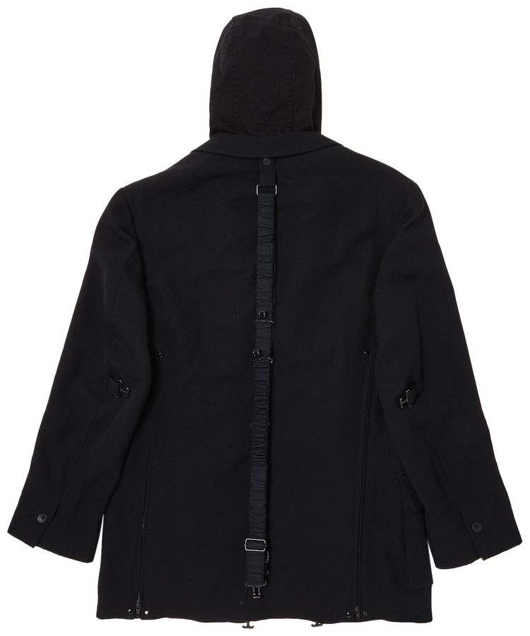 Yohji Yamamoto Pour Homme Parachute Jacket Black