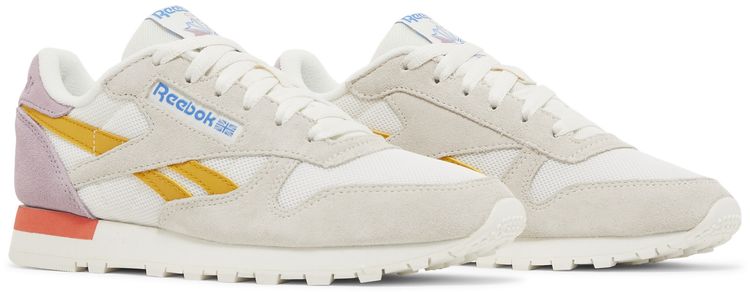 Reebok Wmns Classic Leather Chalk Bright Ochre