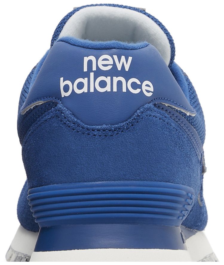 New Balance 574 Rugged Navy Marble Sole