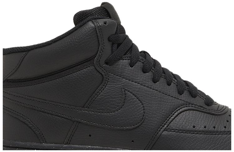 Nike Court Vision Mid Next Nature Triple Black