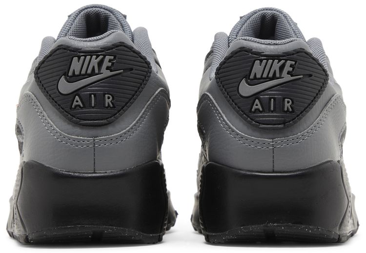 Nike Air Max 90 Next Nature GS Multi Swoosh   Smoke Grey Mandarin