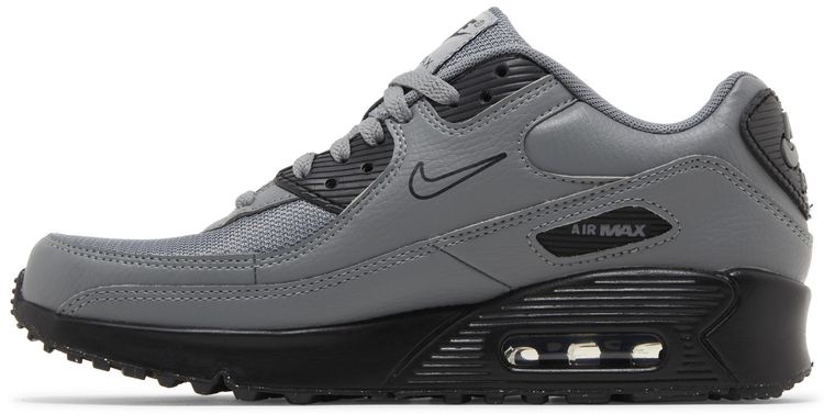 Nike Air Max 90 Next Nature GS Multi Swoosh   Smoke Grey Mandarin