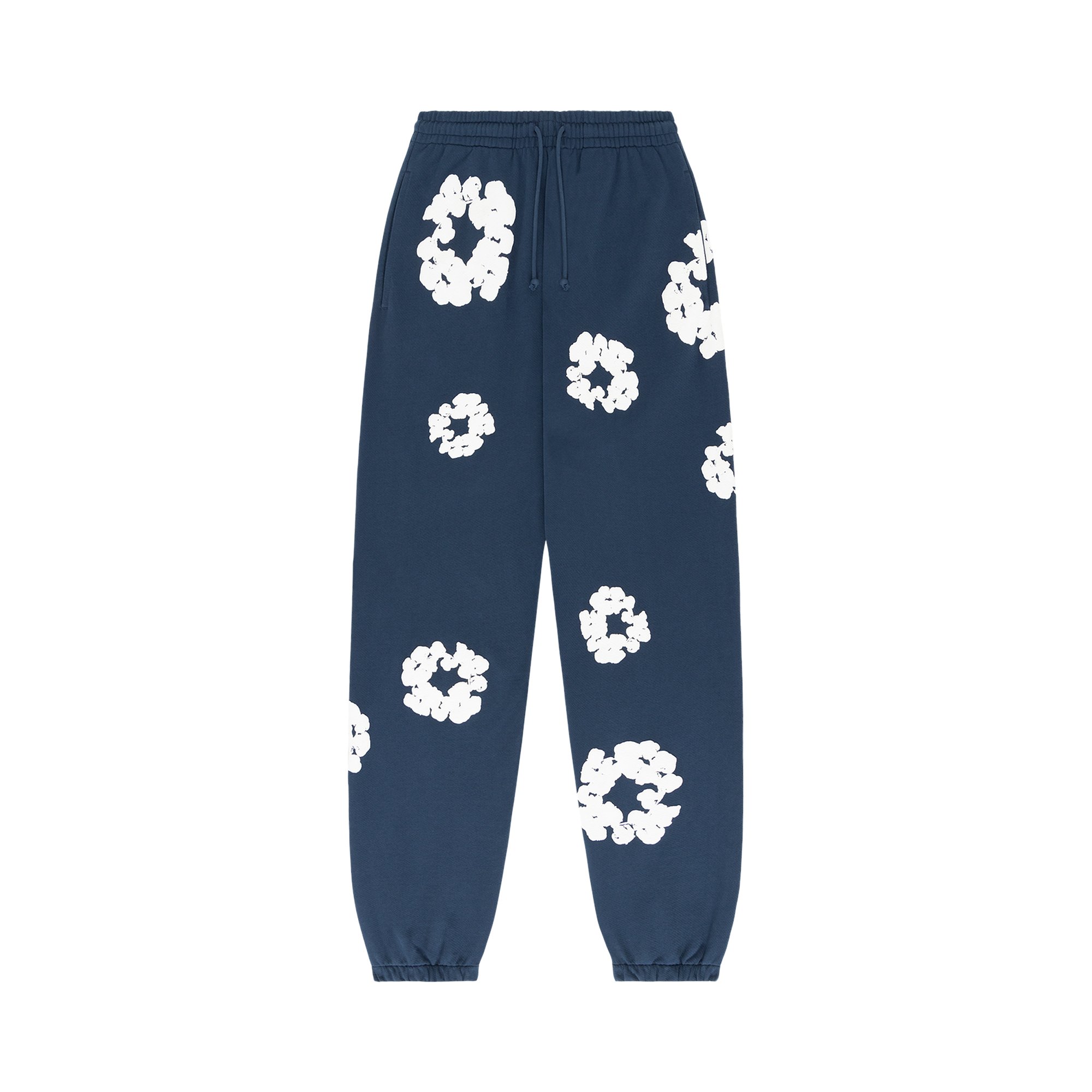 Denim Tears The Cotton Wreath Sweatpants 'Navy'