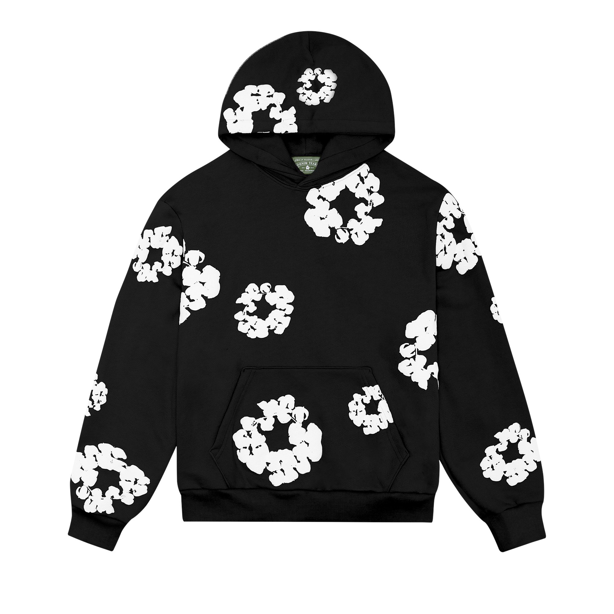 Buy Denim Tears The Cotton Wreath Sweatshirt 'Black' - 301 010 30