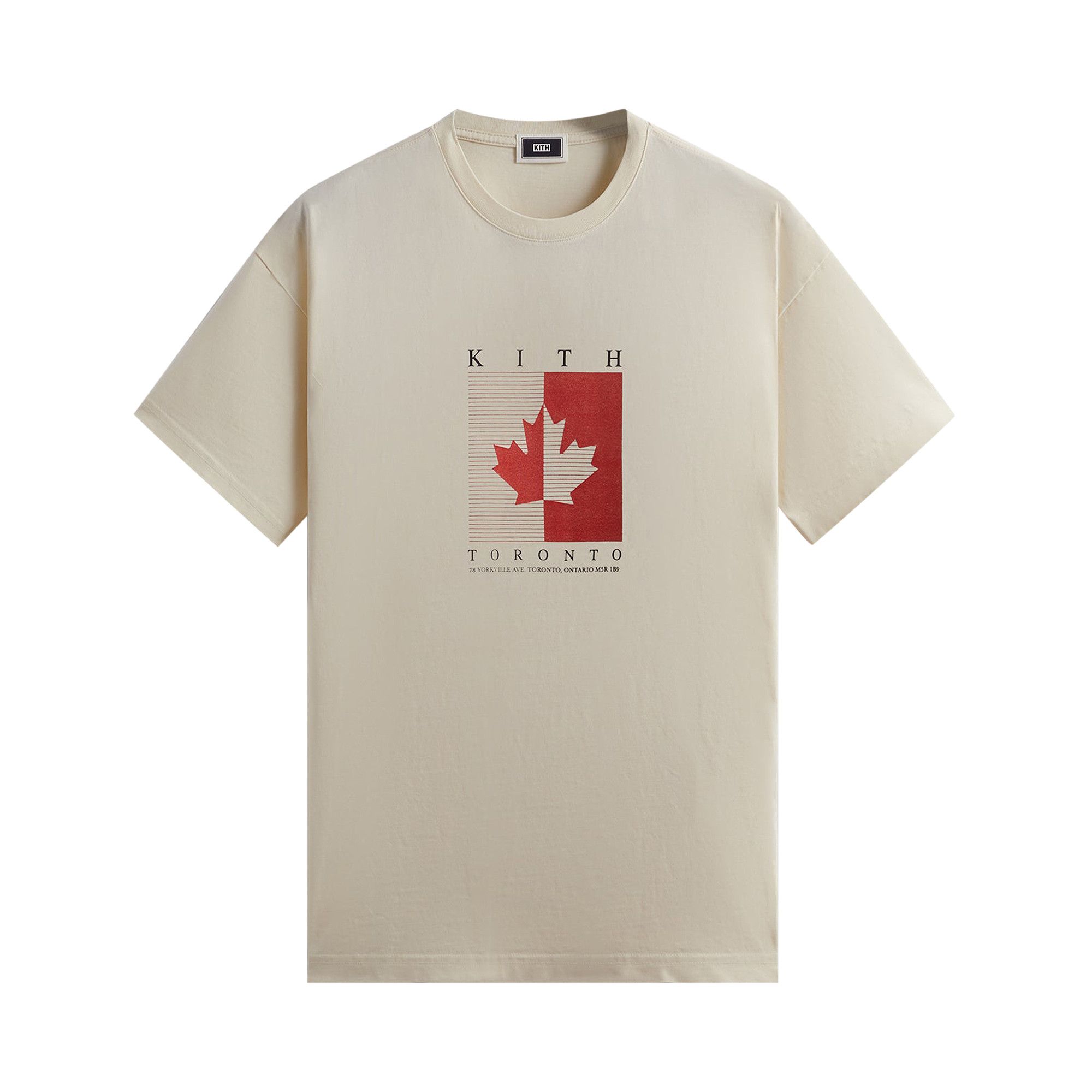 ☆ KITH Toronto Symmetry vintage tee コラボTシャツ ☆ Buy Kith Toronto Symmetry Vintage Tee 'Sandrift' - KHM031389