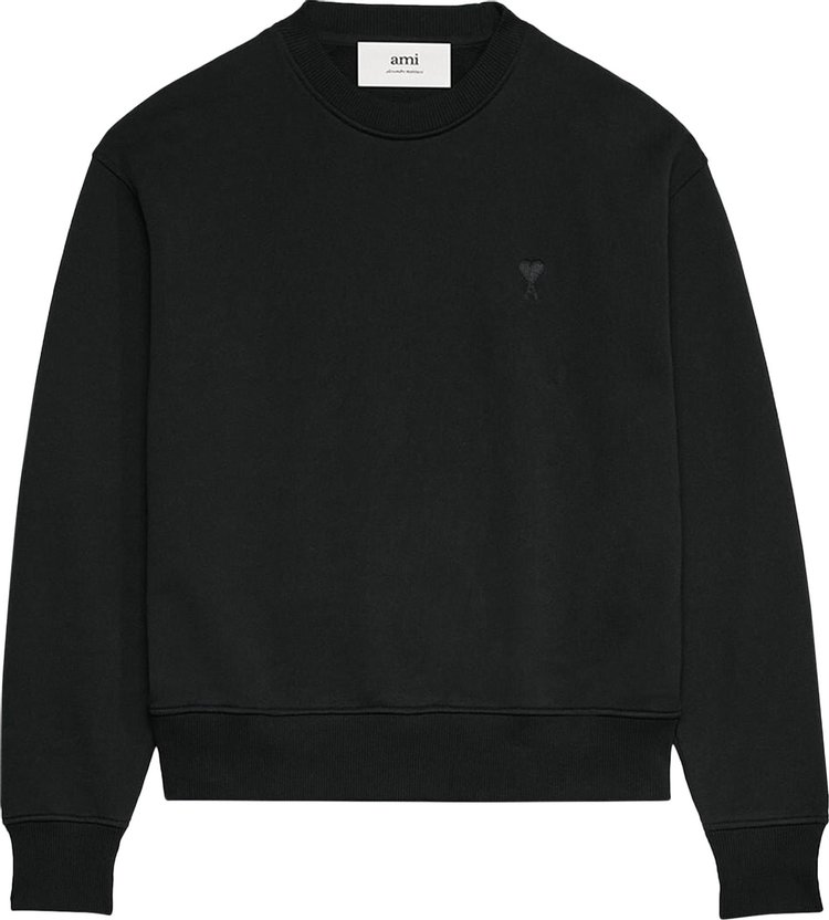Buy Ami ADC Sweatshirt 'Black' - USW003730 001 | GOAT