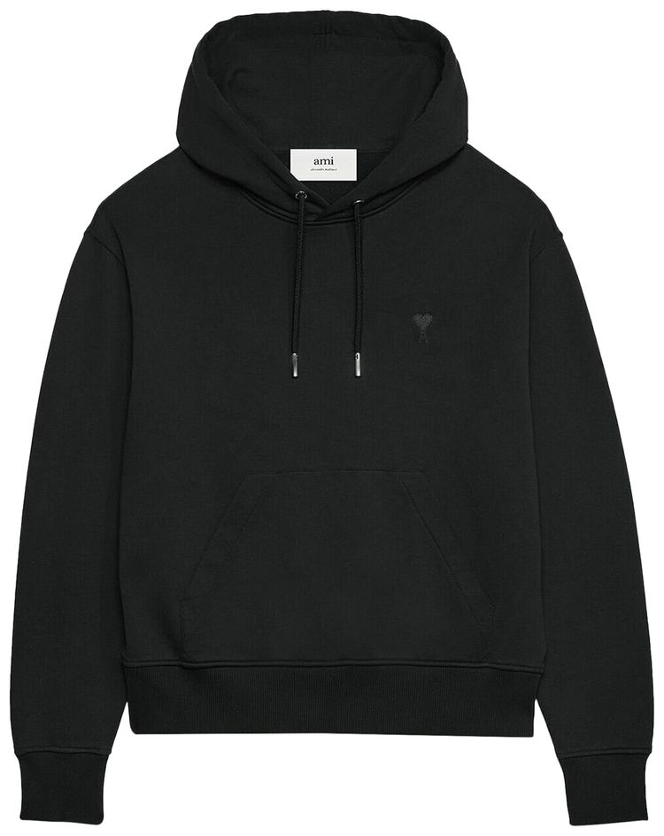 Ami ADC Hoodie Black