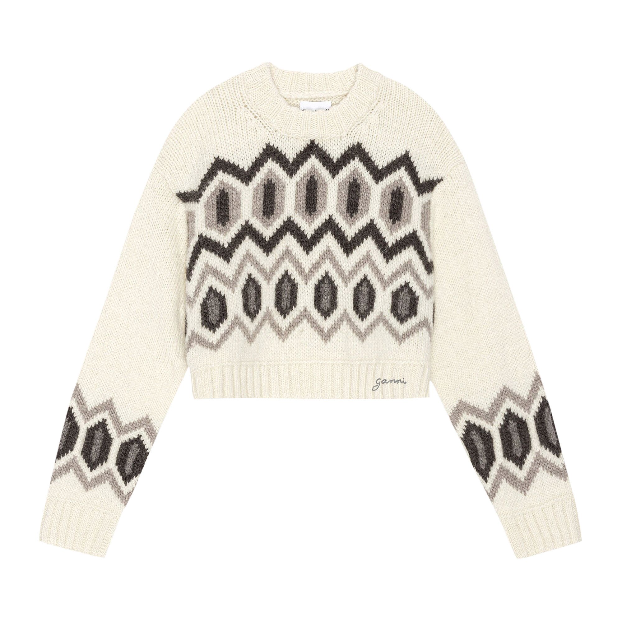 Ganni hot sale fringe sweater
