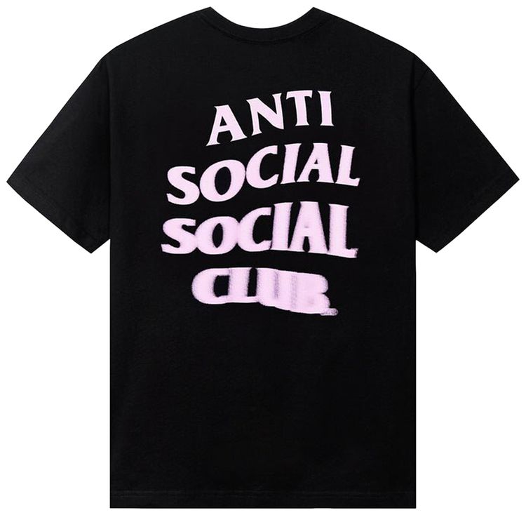 Anti Social Social Club Six 3 Seven Tee Black