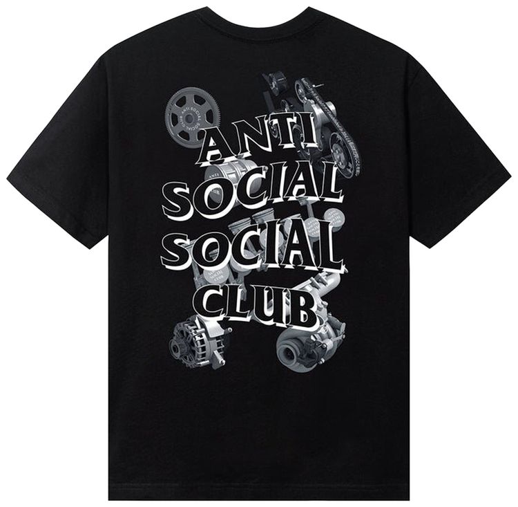 Anti Social Social Club Chop Suey Tee Black