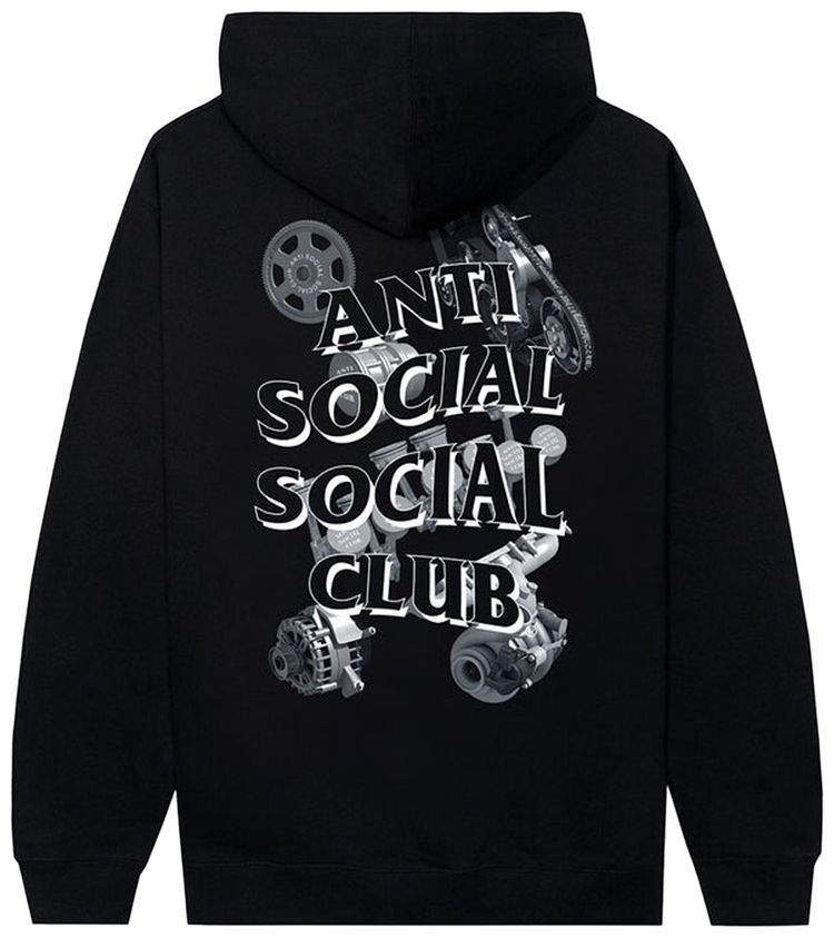 Anti Social Social Club Chop Suey Hoodie Black
