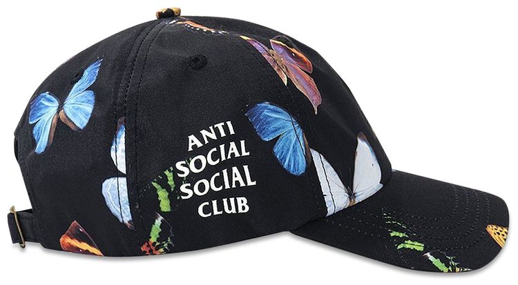 Anti Social Social Club Ashton Cap Black