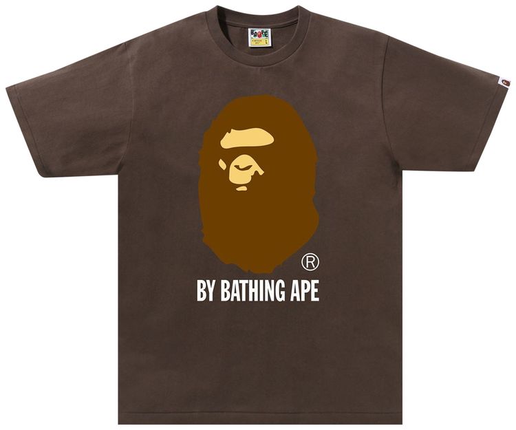 BAPE By Bathing Ape Tee Brown