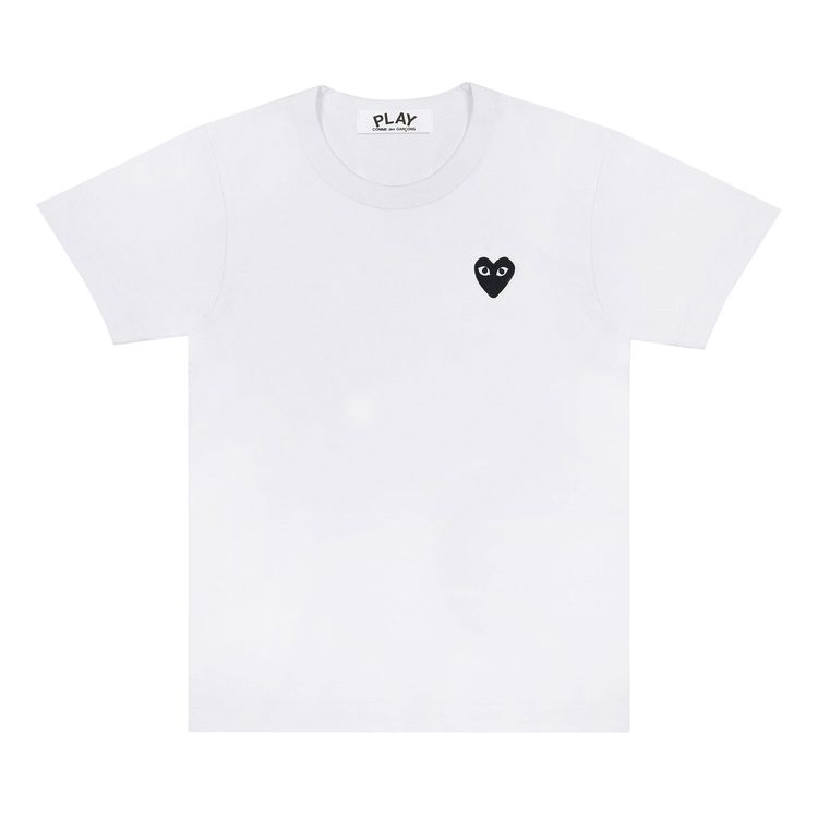 Comme des Garcons PLAY Heart Tee White