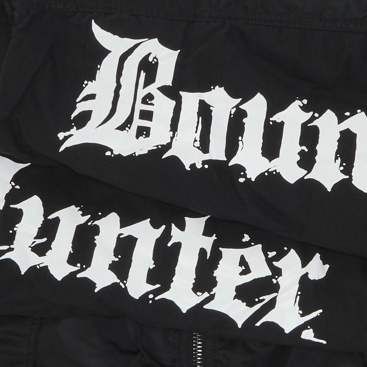 Supreme x Bounty Hunter MA 1 Black