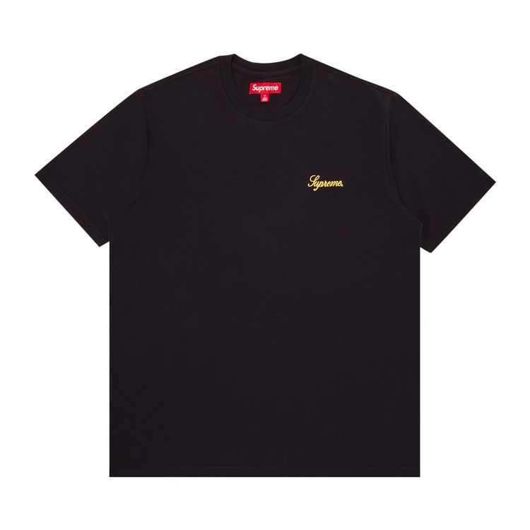 Buy Supreme Washed Script Short-Sleeve Top 