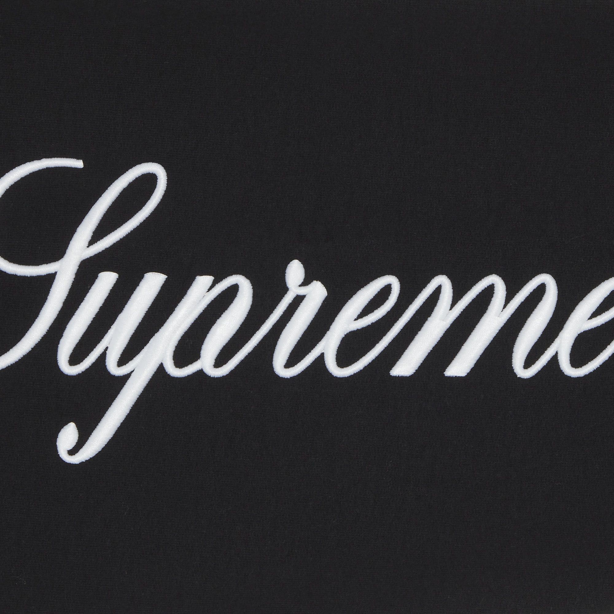 Buy Supreme Raised Script Sweatpant 'Black' - FW23P90 BLACK | GOAT