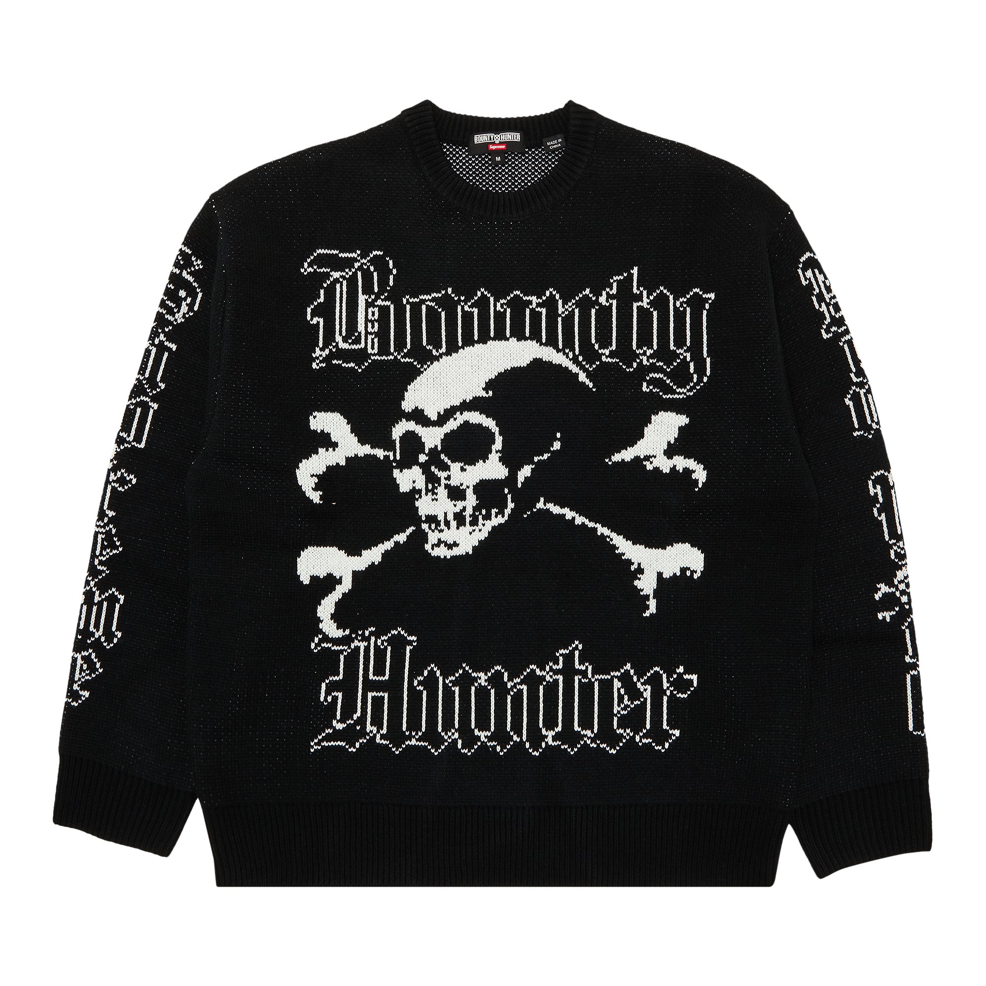 Supreme x Bounty Hunter Sweater 'Black'