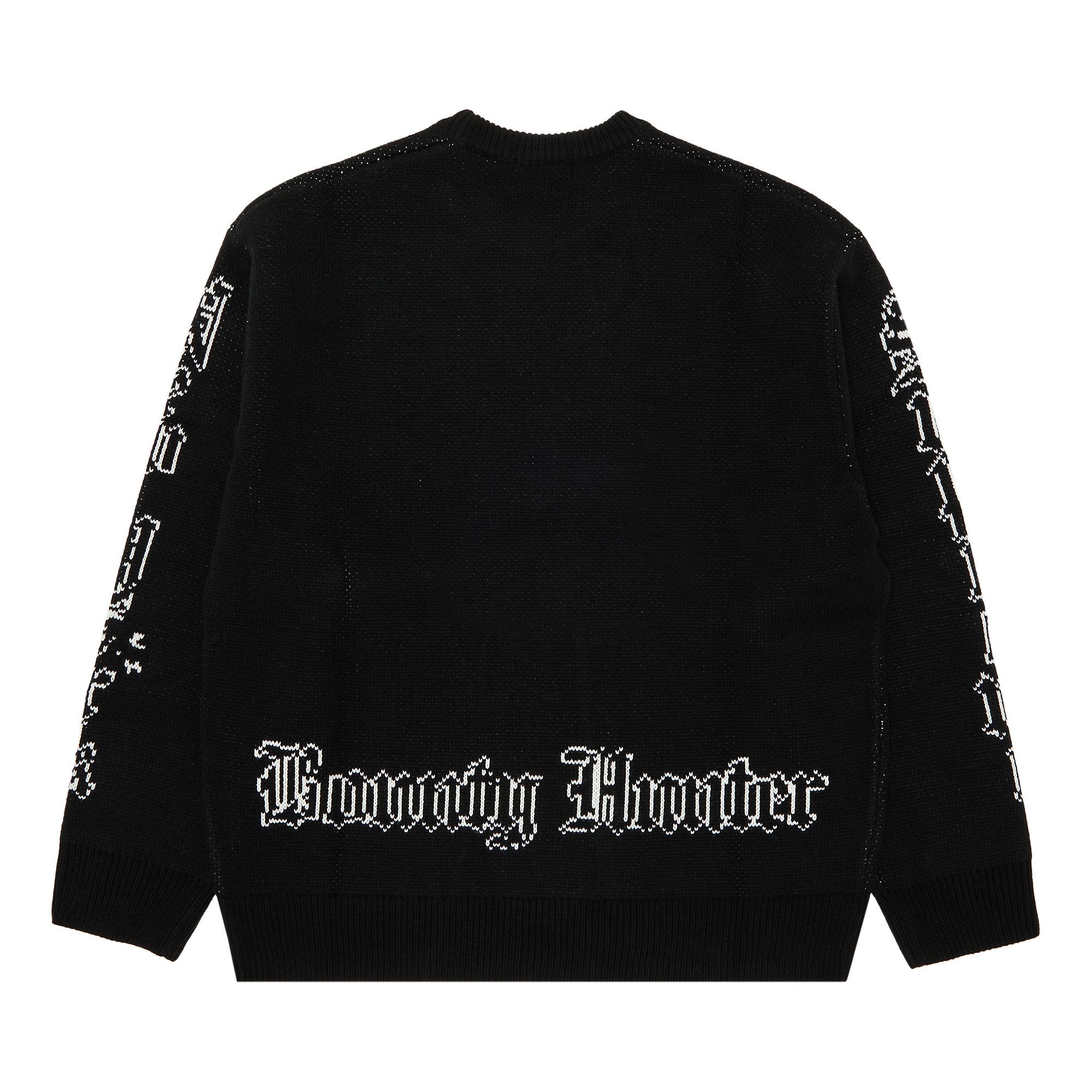 Buy Supreme x Bounty Hunter Sweater 'Black' - FW23SK32 BLACK | GOAT