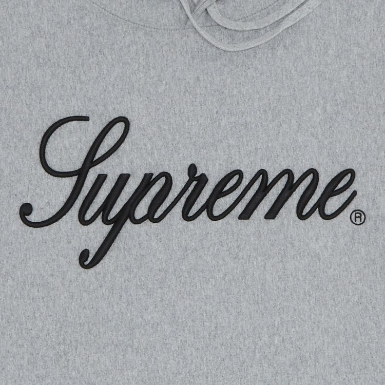 Buy Supreme Raised Script Hooded Sweatshirt 