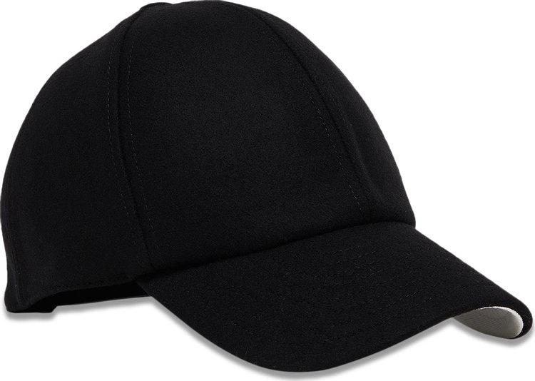 Courreges Signature Cap Black