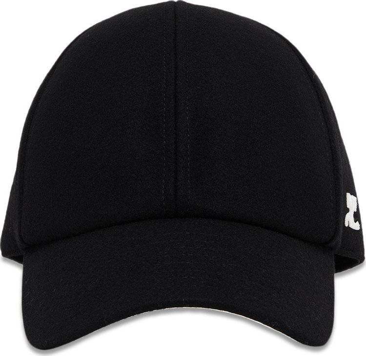 Courrèges Signature Cap 'Black'