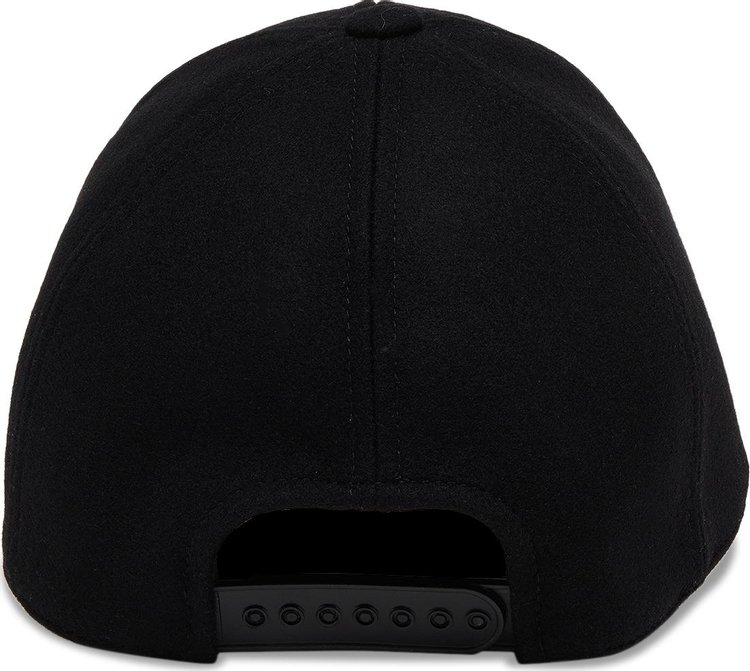 Courreges Signature Cap Black