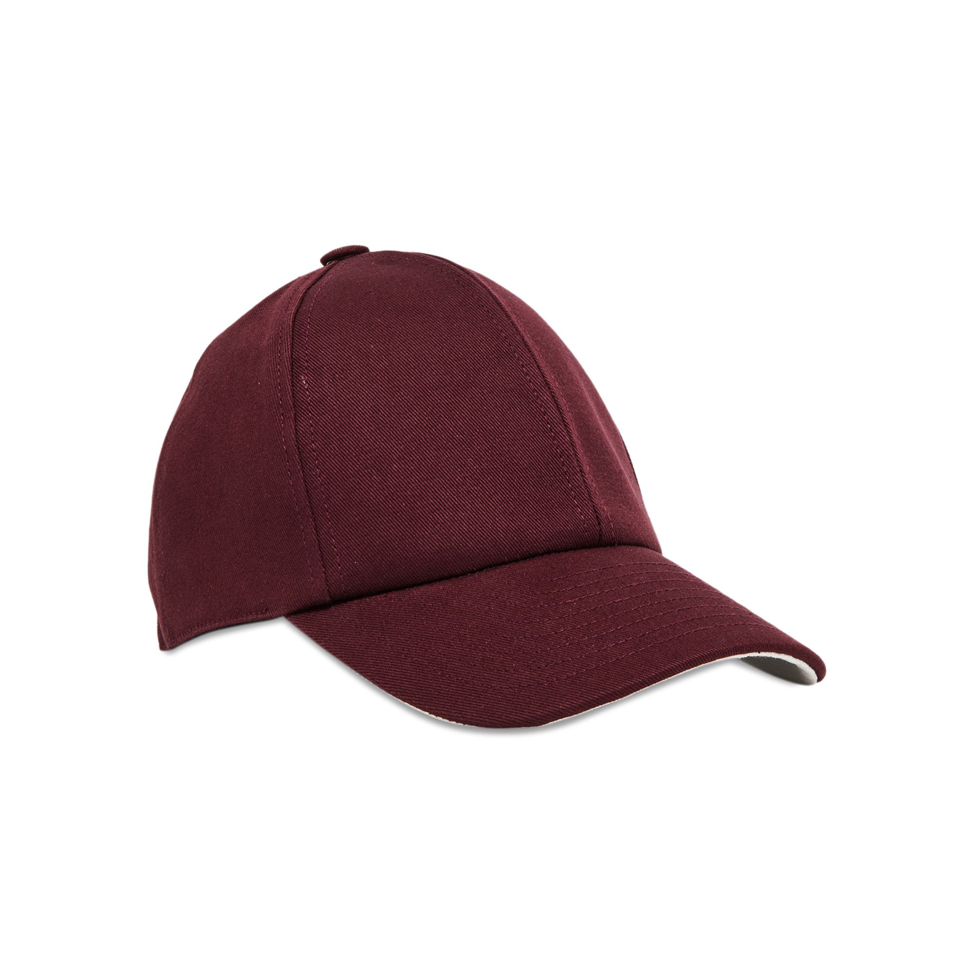 Buy Courrèges Signature Cap 'Burgundy' - 123ACT002CO0024BG | GOAT