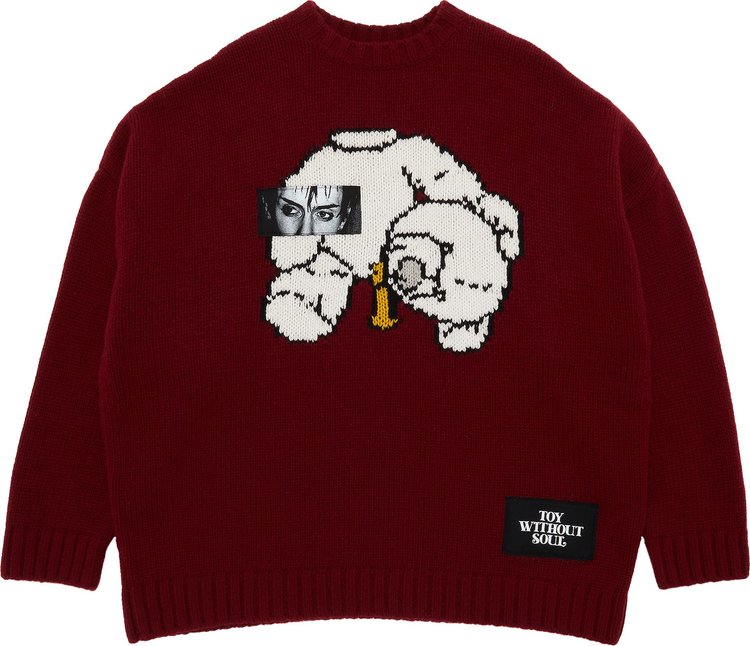 Undercover Teddy Bear Sweater 'Bordeaux'