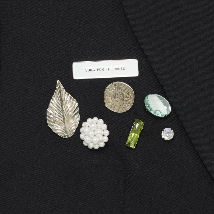 Song for the Mute Square Blazer Black