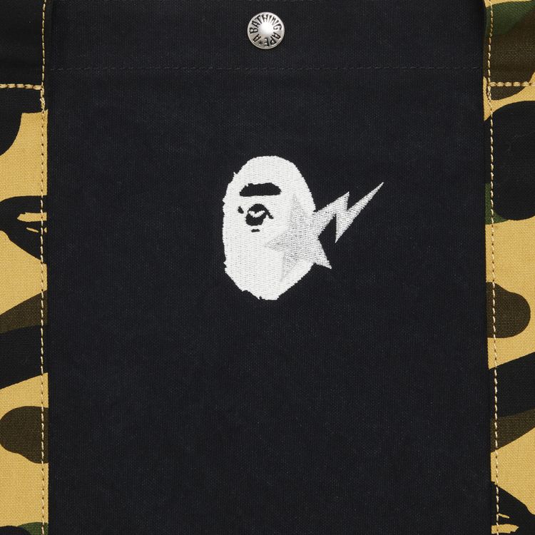 GOAT Exclusive BAPE Camo Detail Tote Bag Black