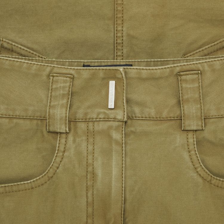 Givenchy Cargo Skirt Olive Green