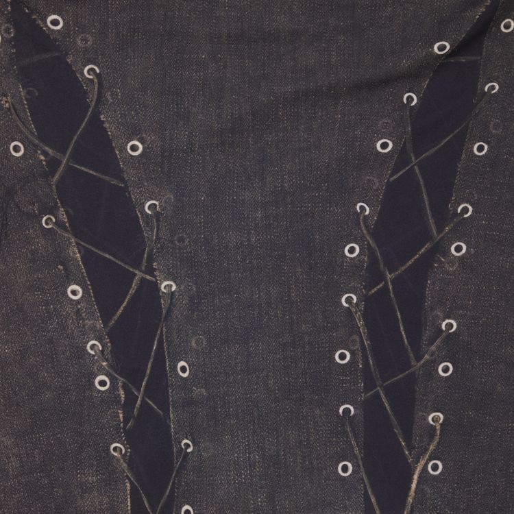 Acne Studios Trompe LOeil Top Dark BrownBeige