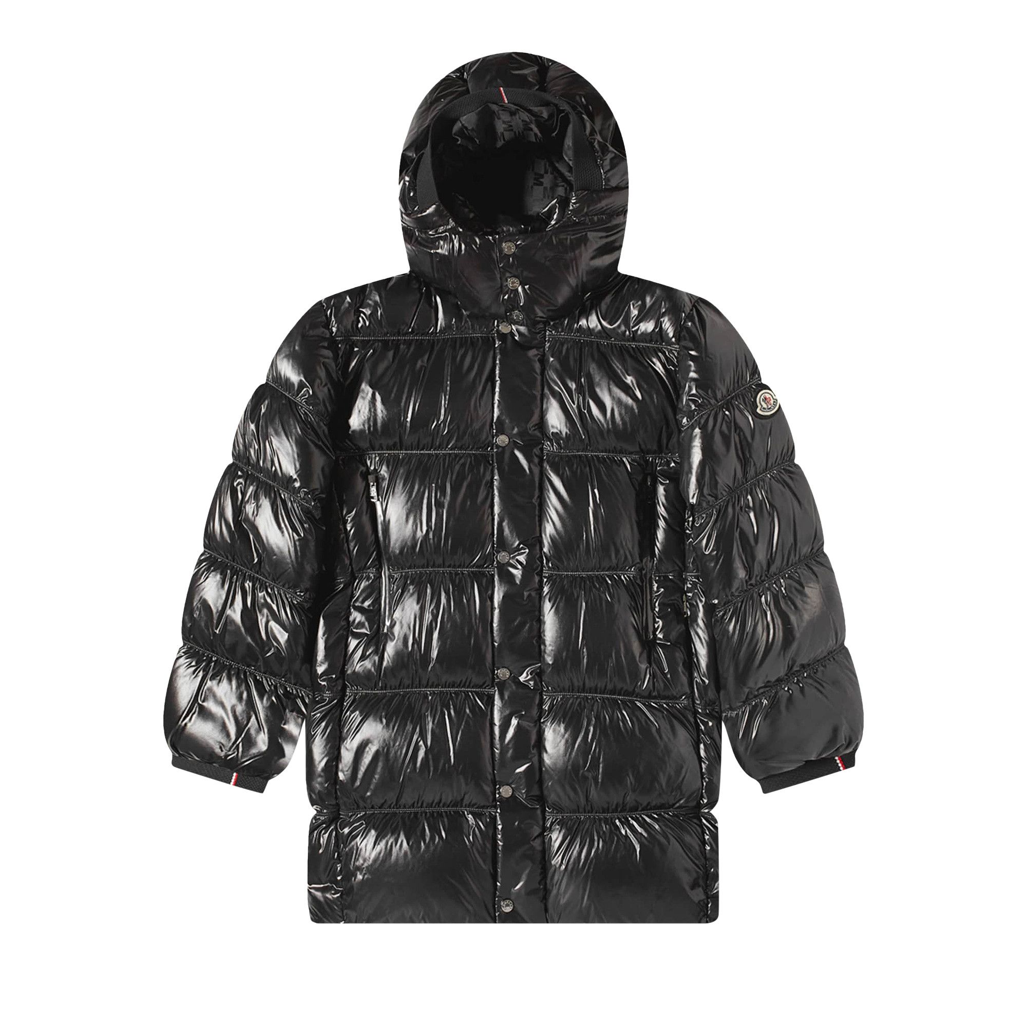 Black glossy coat store