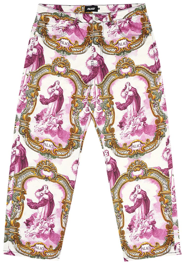 Palace Holy Grail Baggies Jean Burgundy