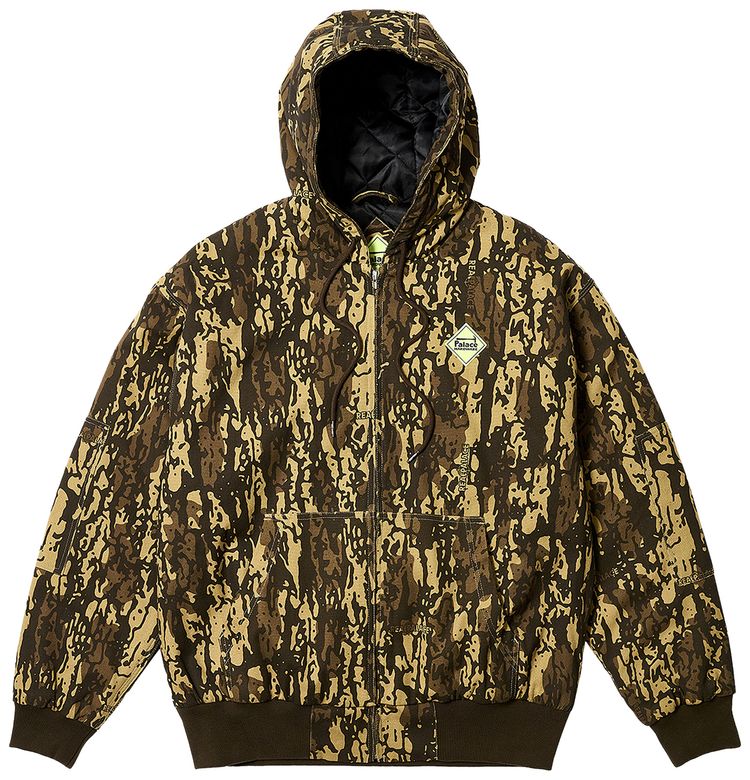 Buy Palace Hardware Hooded Workwear Jacket 'Camo' P25JK091 GOAT