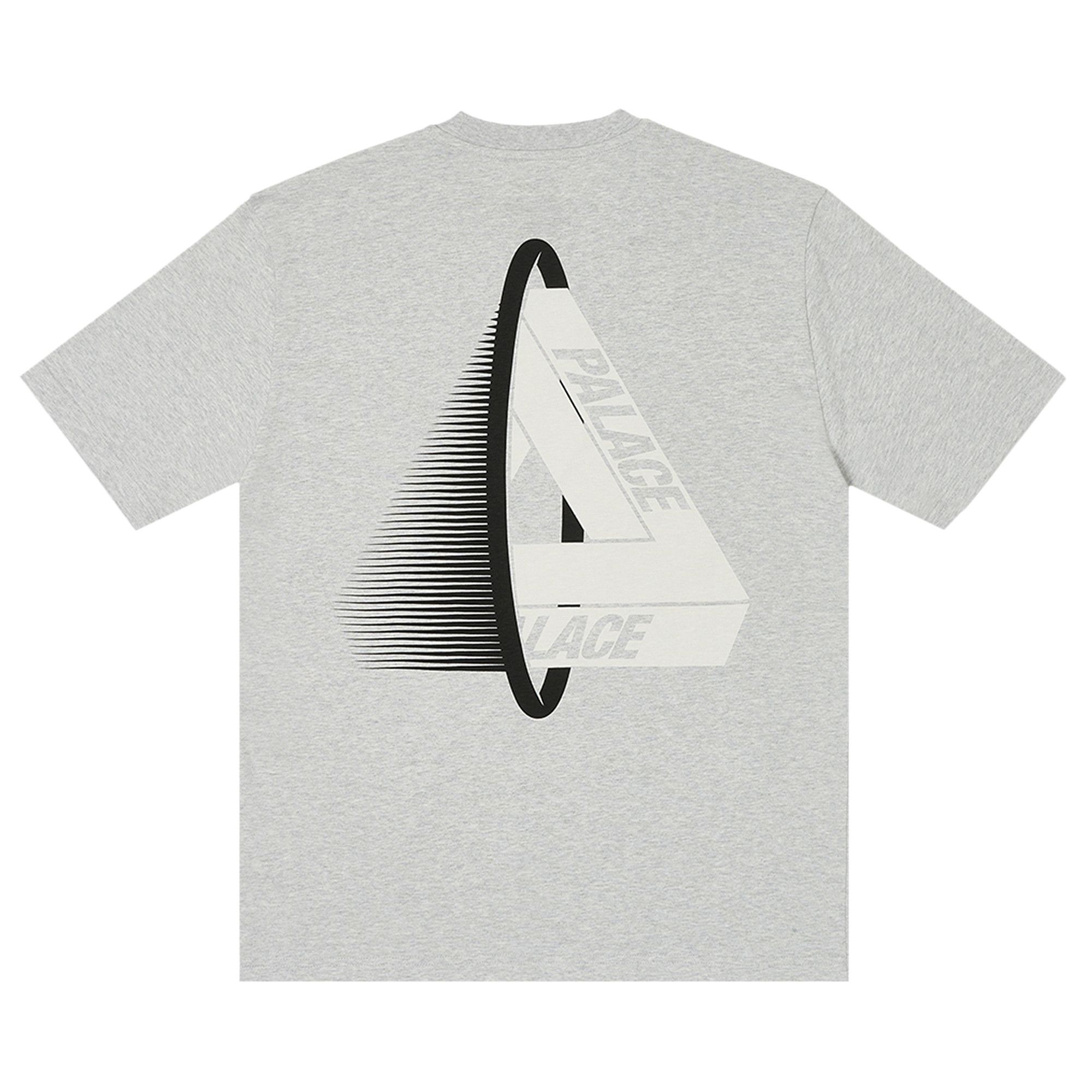 人気 ☆PALACE☆ RIPPED TRI T-SHIRT GREY MARL- 25SS Palace Tri-Ripped T-Shirt 'Grey Marl' P25TS083