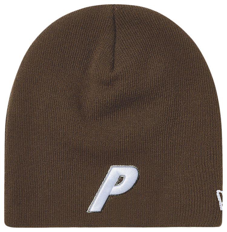 Palace New Era Nein Cuff Beanie Brown