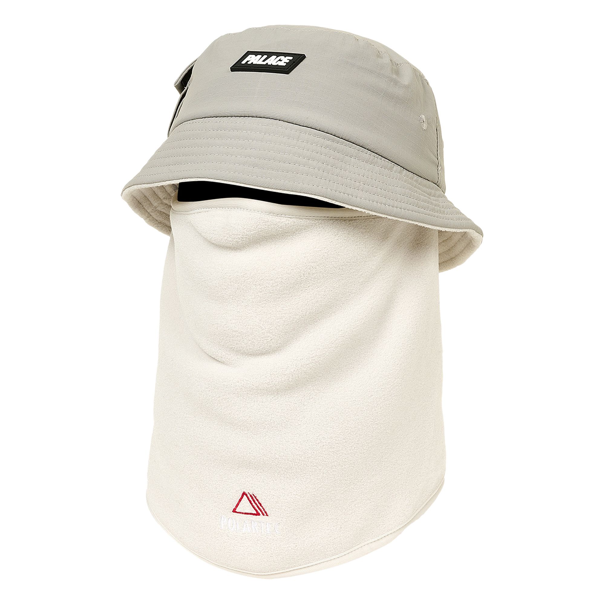 Buy Palace Polartec Cordura Mask Bucket 'Grey' - P23H236 | GOAT