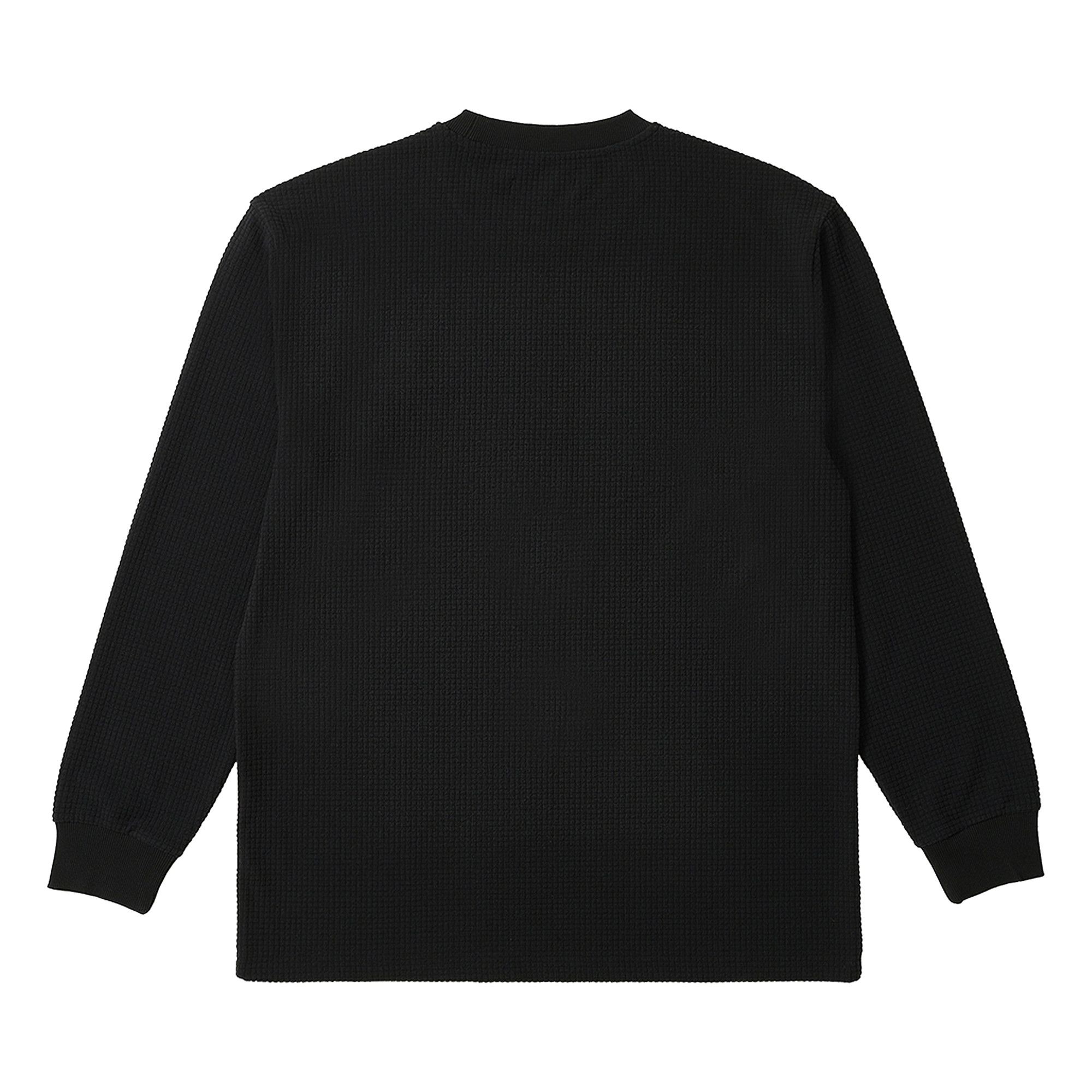 Buy Palace Grid Thermal Longsleeve 'Black' - P25ES057 | GOAT