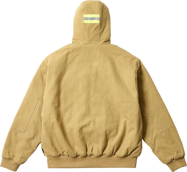 Palace Hardware Hooded Workwear Jacket Khaki