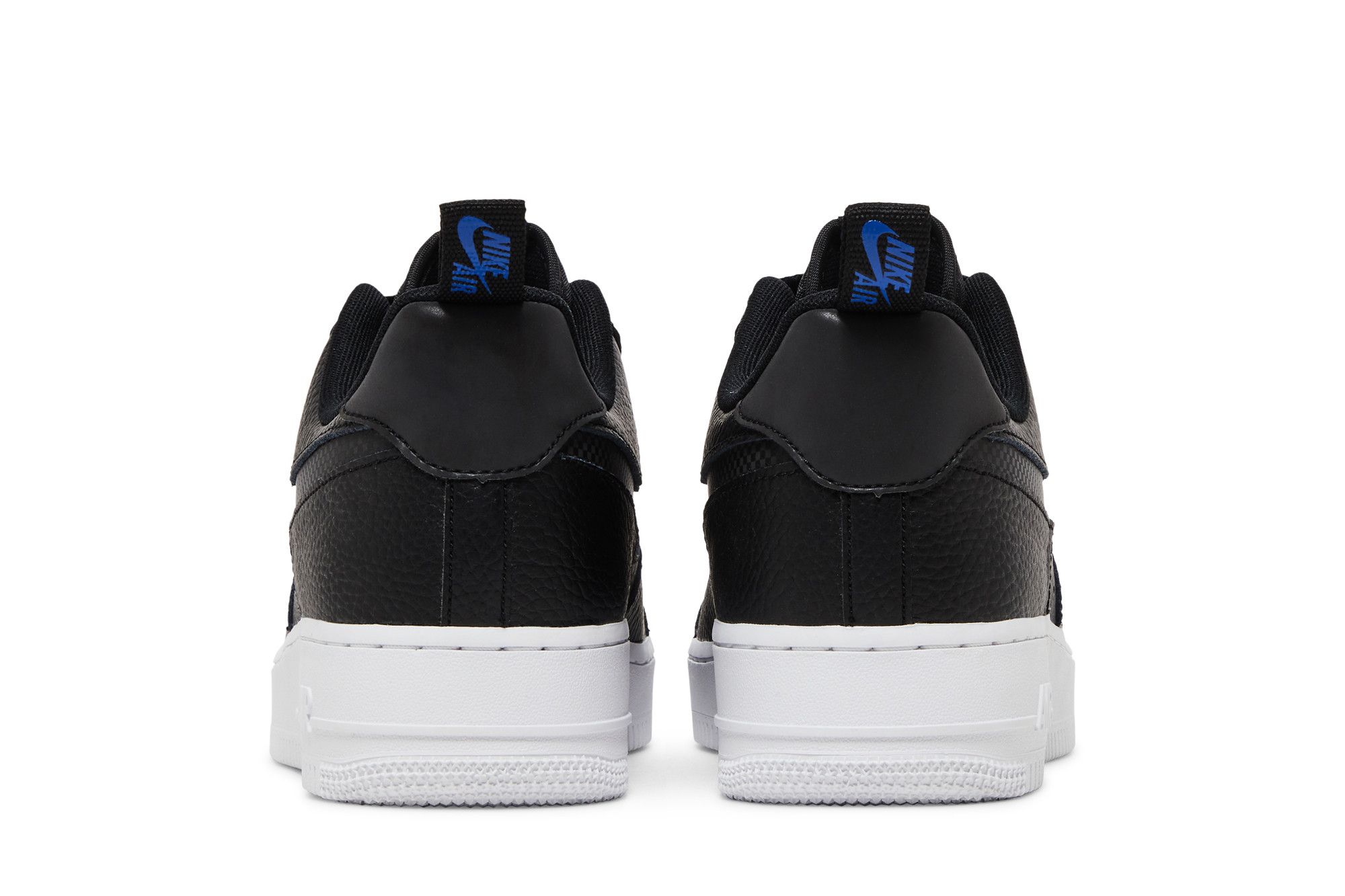 air force 1 pixel black